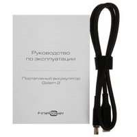 Портативный аккумулятор FinePower Golem 2 черный