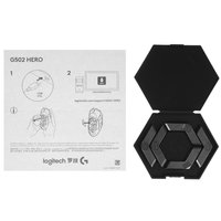 Мышь проводная Logitech G502 HERO [910-007659] розовый