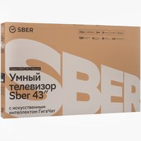 43" (109 sm) Televizor Sber SDX-43U5500DBA qora