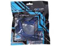 Кабель DEXP USB Type-A - USB Type-B синий 3 м