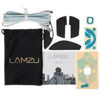 Мышь беспроводная/проводная LAMZU Maya Champion Edition  розовый