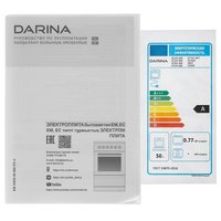 Electric stove DARINA 3607 S silver
