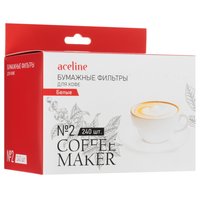 Одноразовые фильтры Aceline A2PF2240 №2 белый