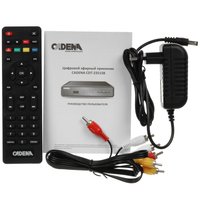 Приставка для цифрового ТВ Cadena CDT-2351SB черный