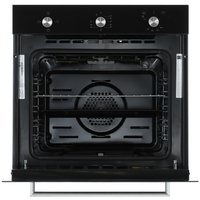 Gas oven Weissgauff WGO 706 Black Glass