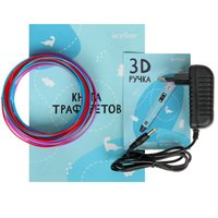 3D-ручка с пластиком Aceline RP101B  голубой