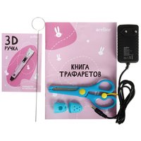Набор для творчества с 3D-ручкой Aceline RP101BS  розовый