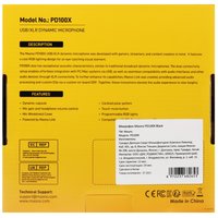 Микрофонный комплект Maono PD100X черный