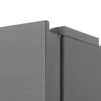 Холодильник с морозильником   Midea MDRB549MMF46 серебристый