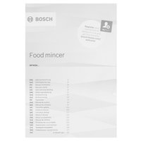 Мясорубка электрическая Bosch MFWS609W белый