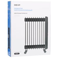 Масляный обогреватель DEXP OH-2511EB черный