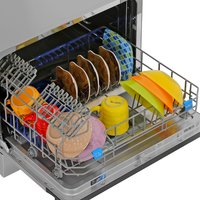 Посудомоечная машина Midea MCFD55S460Si серебристый