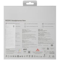 Беспроводные/проводные наушники Xiaomi REDMI Headphones Neo  белый 2026