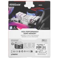 Оперативная память Kingston Fury Renegade White [KF572C38RWK2-32] 32 ГБ