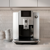 Кофемашина автоматическая Jura E6 Dark Inox EC серый