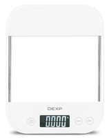 Oshxona tarozisi DEXP DKS-153G oq