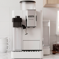Кофемашина автоматическая DeLonghi Rivelia Perfetto EXAM440.55.W белый