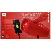 Portable speaker JBL Charge 6, red