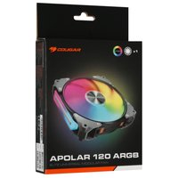 Fan Cougar APOLAR 120 ARGB [CF-APR12HB-RGB] black