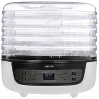 Сушилка для овощей и фруктов DEXP FD-505RU белый