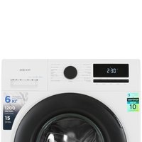 Стиральная машина DEXP WF-6B1H белый