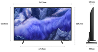 43" (108 см) Телевизор Samsung QE43QEF1AUXRU серый