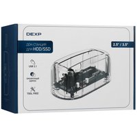 Док-станция для накопителей DEXP 6139C3-EU-CR-BP