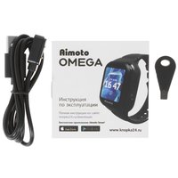 Детские часы Кнопка Жизни Aimoto Omega 4G черный