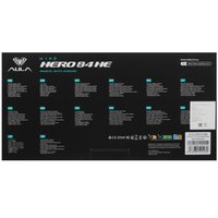 Клавиатура  проводная AULA HERO84 HE цвет фиолетовый