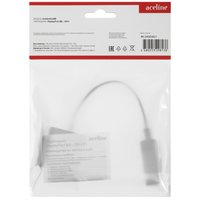 Переходник однонаправленный Aceline DisplayPort - DVI-I, 0.2 м