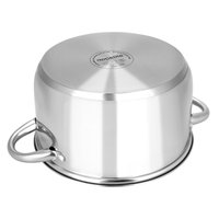 Кастрюля Appetite Greta 4.3 л 22 см серый