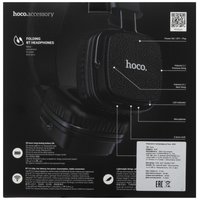 Беспроводные/проводные наушники Hoco W56  черный 2024