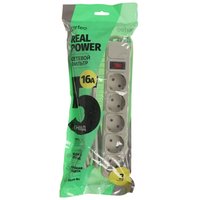 Сетевой фильтр Perfeo REAL POWER PF_E1500 серый