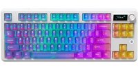 Клавиатура  проводная + беспроводная AJAZZ MK87 Pro цвет белый
