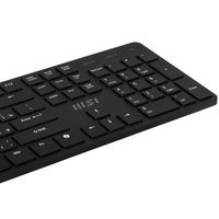 Клавиатура+мышь беспроводная   MSI FORGE K200 Wireless Combo черный