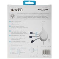 Wired headphones A4tech FH150U white 2025