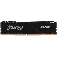 Оперативная память Kingston FURY Beast Black [KF432C16BB/8WP] 8 ГБ