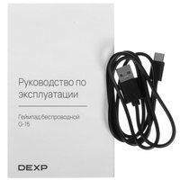 Геймпад беспроводной/проводной DEXP G-15 черный