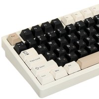 Клавиатура  проводная + беспроводная WOBKEY Rainy75 Pro цвет белый