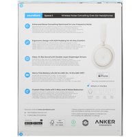 Беспроводные/проводные наушники Anker Soundcore Space Two  белый 2026
