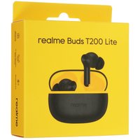 Наушники TWS Realme Buds T200 Lite  черный 2025