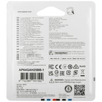 Память USB Flash 64 ГБ Apacer AH25B [AP64GAH25BB-1]