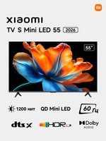 55" (139 см) Телевизор Xiaomi TV S Mini LED 55 2026 черный