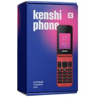 Сотовый телефон KENSHI F241 красный/черный