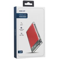 2.5" Внешний бокс DEXP 2179C3-RD