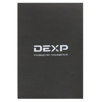 Фен DEXP HD-2000AC черный/фиолетовый