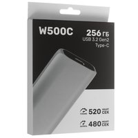 256 ГБ Внешний SSD DEXP W500C [DEXP02TED520]