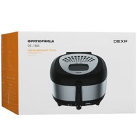 Фритюрница DEXP DF-1800 серебристый