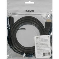 Кабель однонаправленный DEXP HDMI - micro HDMI, 1.8 м