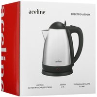 Электр чайнек Aceline 318S серебристый
